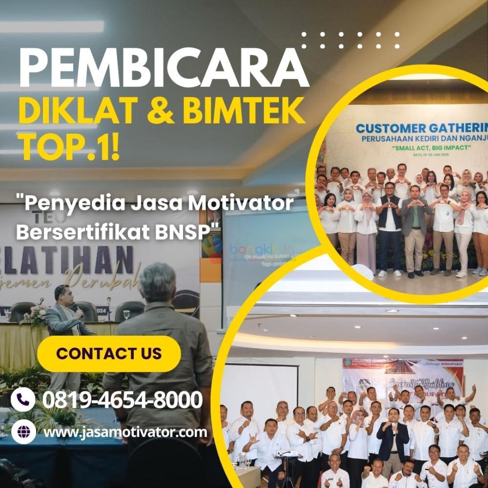 Narasumber Motivator  Capacity Building Karangasem, Resmi & Terbaik! Coach Wahyudi SMT