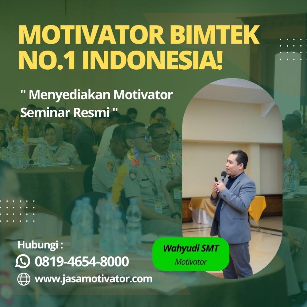 Narasumber Motivator  Capacity Building Bengkulu, Resmi & Terbaik! Coach Wahyudi SMT
